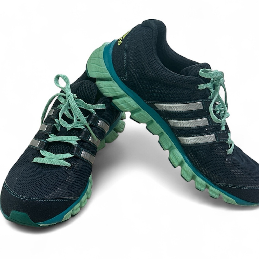 Women's  Adidas Adiprene Blue Athletic Trail Running Shoes Size 8.5